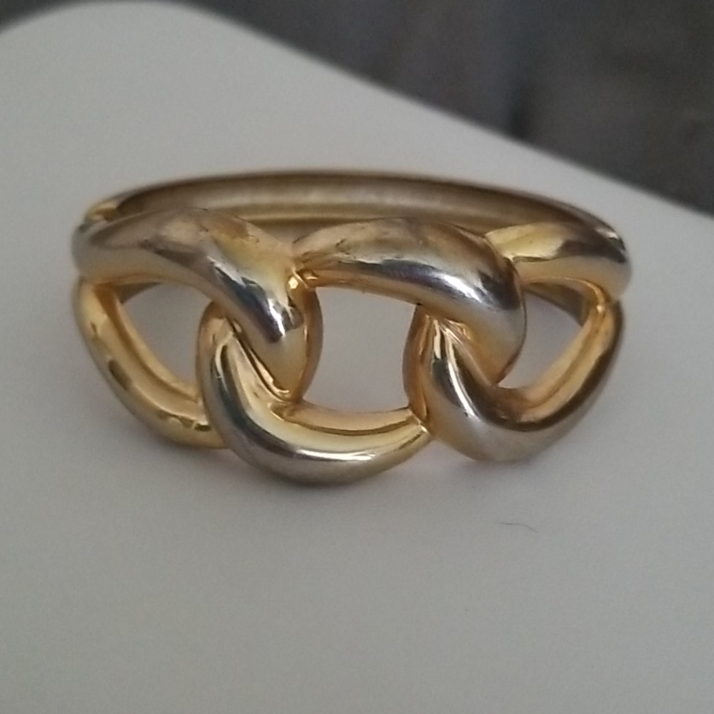 Gold Tone Cuff Bracelet